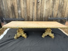 Rococo Gilt Marble Coffee