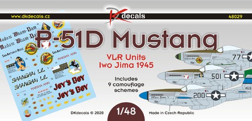Decals dkd48029 p - dkd48029, p-51d