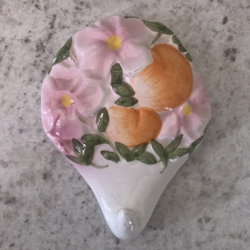 Ceramic decorative wall hook - decorative,