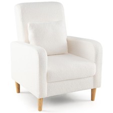 White Accent Chair Modern