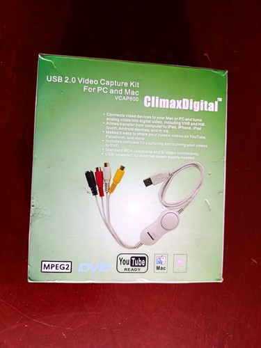 Climax digital usb video - digital,