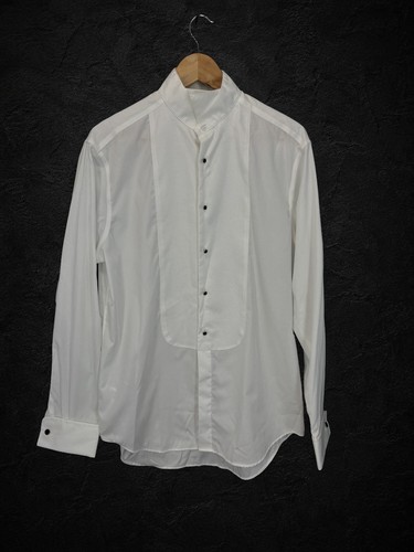 Shirt mens 5 white - shirt, 15.5