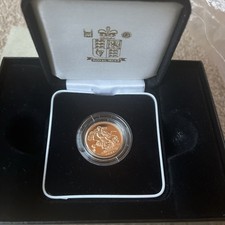 2001 Full Gold Proof Sovereign. Box And COA. Everything Perfect Condition