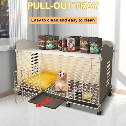 Dog cage puppy training crate - dog,
