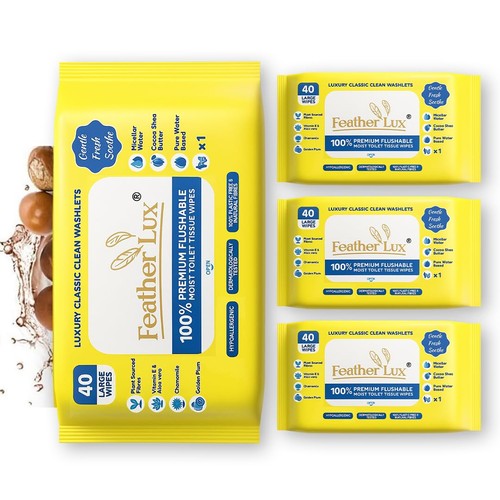 Wet toilet wipes flushable for - wet,