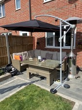 3M x 3M Swan Neck Parasol Sun Shade