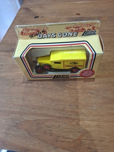 Lledo colmans mustard - colmans, truck
