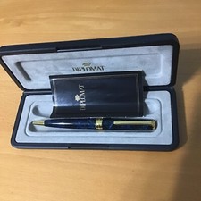 Beautiful Diplomat Classic Collection Blue Marble Ballpoint Pen Made Germany