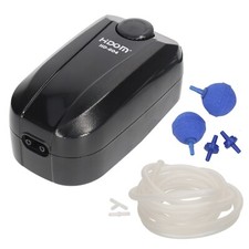 Hidom Ultra Quiet Adjustable Aquarium Air Pump Double Outlet 5.4L/min Tank Pump