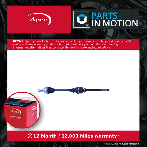 Drive shaft fits - shaft,