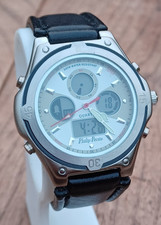 Philip Persio Analogue &digital watch in great cond - see video - new battery's