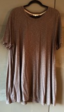 Fat Face Short Sleeved Tunic Top With Pockets Size 18 Excellent Condition
