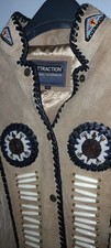100 suede leather - leather, vintage