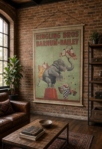 Large ringling bros elephant - large,