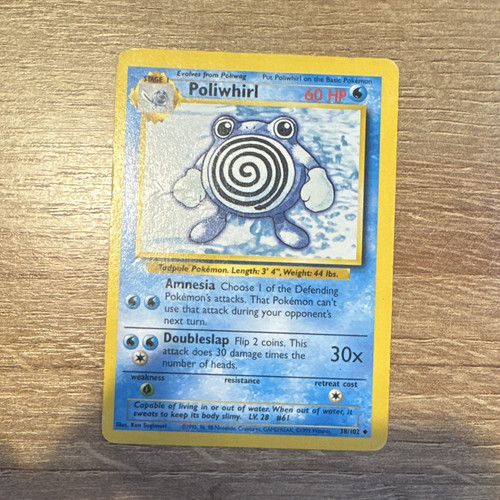 Pokémon tcg poliwhirl - tcg, base