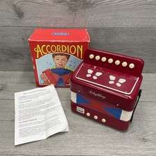 Vintage Schylling Accordion Childs Squeeze Box Musical Instrument Toy 1997