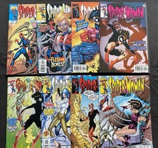 Marvel Spider-Woman #2-9 1999 comics bundle by Byrne Ftr Spider-Man Madame Web