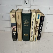 Lot of 6 Vintage HB books on