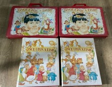 Once Upon A Time Story Book Collection 1 to 24 Cassette Tapes Fabbri Vintage 89
