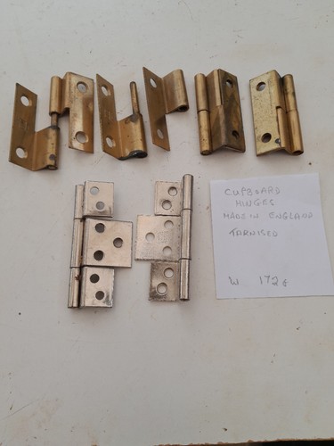 Old type cupboard hinges - cupboard, some