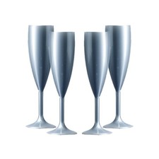Silver Plastic Champagne