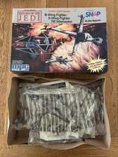 🎄🎅🎁🎄 VINTAGE MPG STAR WARS RETURN OF THE JEDI MODEL KITS X 3 - 1983 🎄🎅🎁🎄