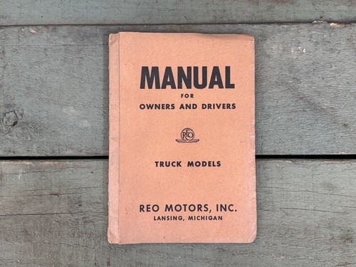 Vintage 1949 reo trucks owner - vintage,