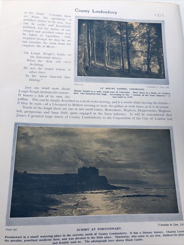 Londonderry 1924 mount sandel - londonderry, 1924: