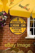 Photo 6x4 Old AA sign on wall