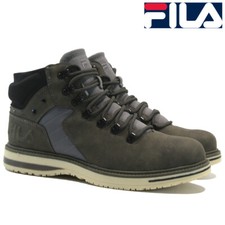 MENS FILA HIKING BOOTS WARM LINED WALKING ANKLE WINTER WORK TRAINERS SHOES SIZE