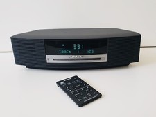 Bose Wave Music Hi-Fi CD Player FM AM Radio Aux Alarm Bluetooth Graphite Grey