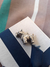 SILVER CHARM SCOTTIE DOG LARGE