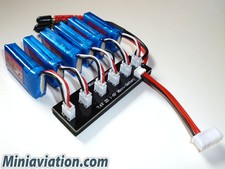 Eflite E-Flite Parkzone UMX / Blade MCPX BL 130x Battery 1-6 Pack Charge Adapter