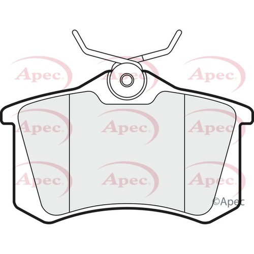 Brake pads set for - set, vw