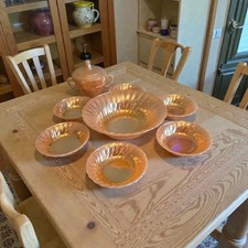 Vintage Anchor Hocking Peach