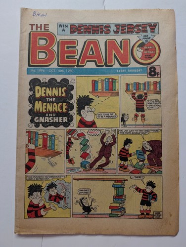 Beano comic 1996 - no, 1996,