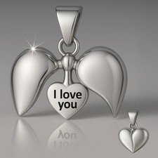 'I Love You' Heart Pendant for
