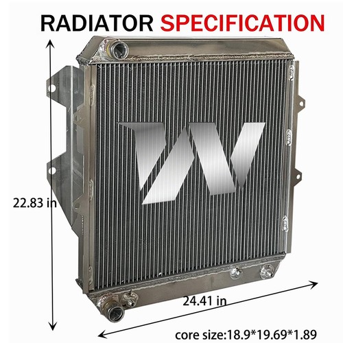Aluminum radiator for - at,