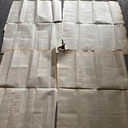 Original newspaper reports - newspaper,