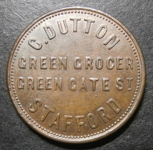 Farthing token dutton - farthing,
