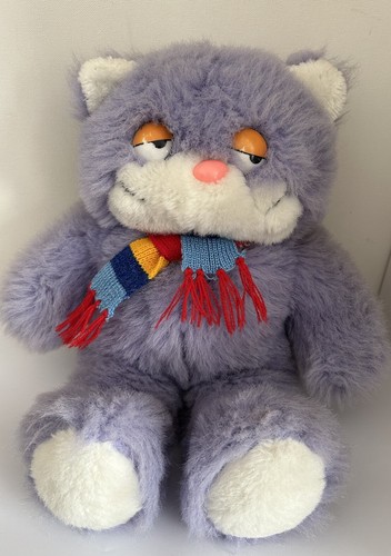 Vintage lilac purple - , cat