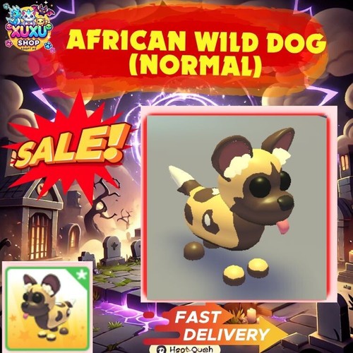 African wild dog pet - wild,