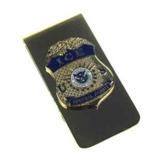 Novelty Collectable US ICE Special Agent Mini Badge Money Clip