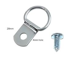 D RINGS PICTURE  PICTURE FRAME HANGING HANGER FRAMES SCREW SILVER