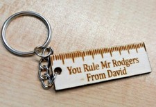 School Leaver Keyring Ruler