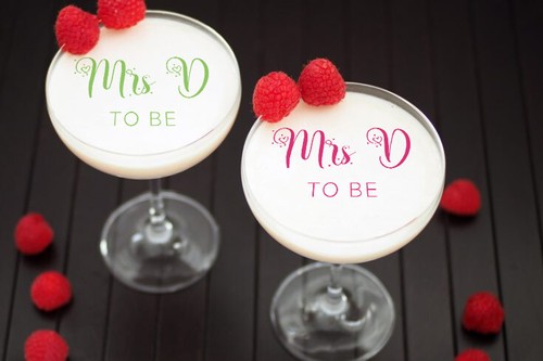 Personalised mrs drinks - personalised, to