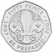Scouting (scouts) 2007 50p Coin