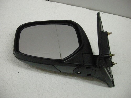 Door wing mirror black - black, manual