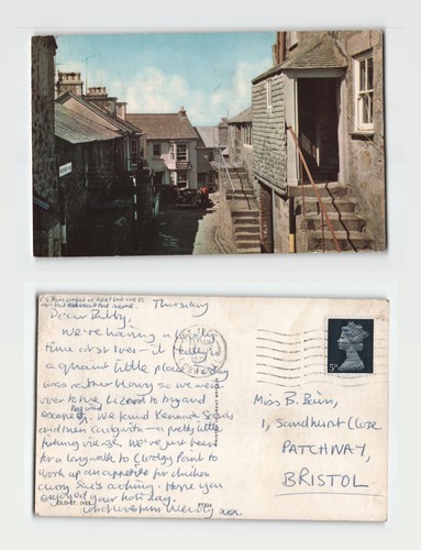 Postcard ives cornwall - postcard, st.