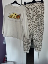 Women’s Disney Lion King Fluffy Pyjamas Size 14/16